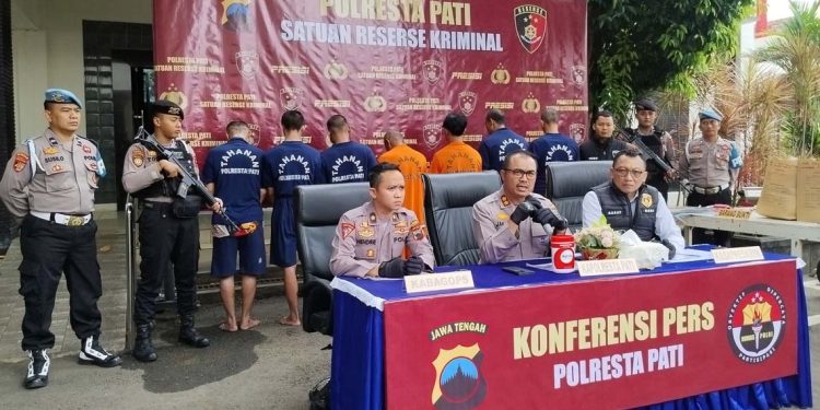15 Kasus Premanisme Terjadi di Pati dalam Setengah Bulan, Polisi Tetapkan 32 Tersangka