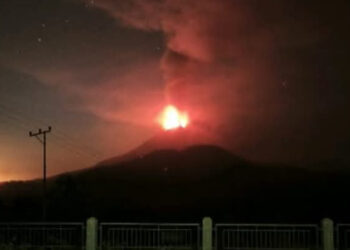 Gunung Lewotobi Laki-Laki di NTT Erupsi Hebat, Status Awas