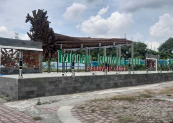 Sudah Telan Anggaran Rp2,5 Miliar, Pembangunan Taman TBC Cepu Kini Mangkrak