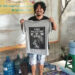 Peduli Palestina, Warga Pati Ini Jual Kaus Wood Block Printing Sambil Sedekah