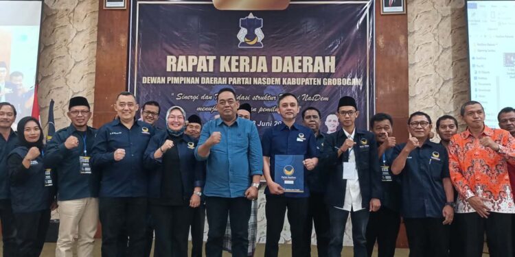 Rakerda NasDem Grobogan: Konsolidasi dan Komitmen Kawal Bupati hingga 2030