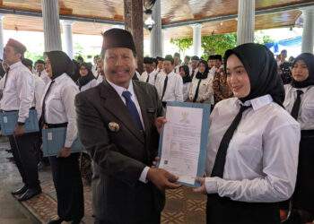 Bupati Rembang Lantik 1.216 PPPK Tahap I