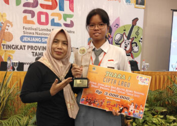 Siswa SMAN 2 Pati Juara 1 Lomba Cipta Lagu FLS3N Tingkat Jateng 2025