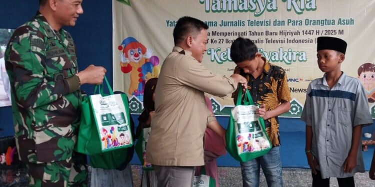 IJTI Muria Raya Ajak Seratusan Anak Yatim Piatu Liburan di Kebun Syakira