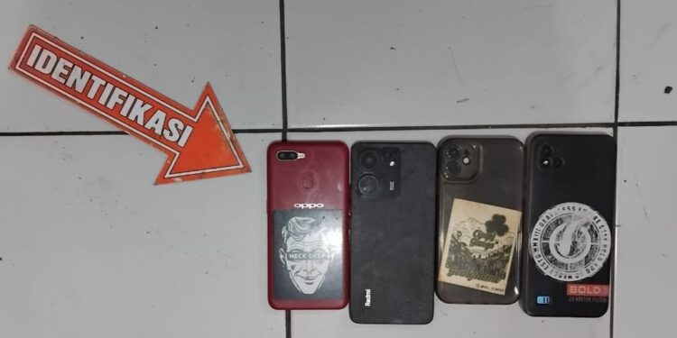 Polisi Tangkap Pencopet Hp yang Beraksi di Konser Musik di Margorejo