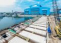Dermaga Shiplift Kapal Selam Pertama di Indonesia Dibangun