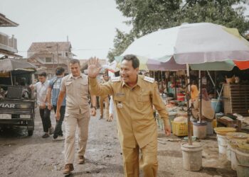 Perbaikan Jalan Pasar Rembang Ditargetkan Rampung Juli Ini