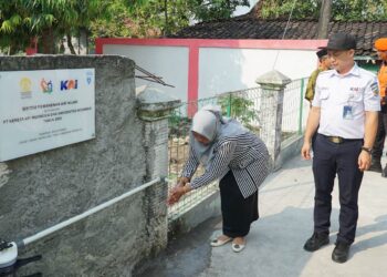 KAI Beri Bantuan Teknologi Air Bersih untuk Masyarakat Kradenan dan Toroh Grobogan