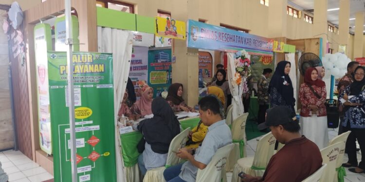 Ribuan Warga Ikuti Cek Kesehatan Gratis di Rembang Expo 2025