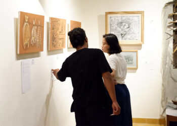 Pameran Puisi Rupa Ngangsu Banyu di Rejosari Kudus Ramai Pengunjung