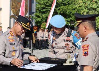 AKBP Petrus Parningotan Gantikan Kombes Pol Dandy Ario jadi Wakapolresta Pati