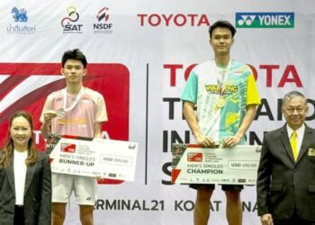 Christian Adinata Persembahkan Juara Thailand International Series untuk HUT ke-80 Indonesia