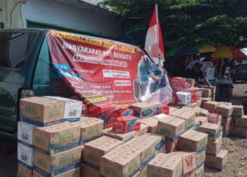 Posko Donasi Demo 13 Agustus Bermunculan di Berbagai Kecamatan di Pati