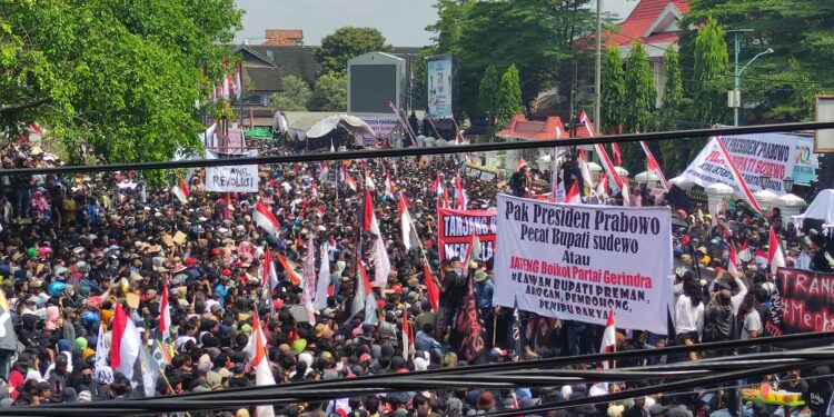Massa Demo 13 Agustus Akan Bertahan Sampai Sudewo Lengser
