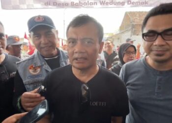 Ahmad Luthfi Bakal Bangun Jalan, Jembatan, dan SLB di Babalan Demak