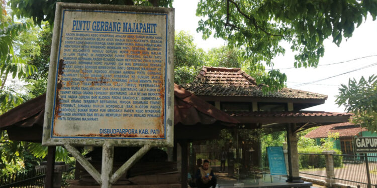 Wisata Pintu Gerbang Majapahit di Muktiharjo Pati Sepi Pengunjung