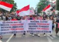 Inilah 13 Tuntutan Masyarakat Pati Bersatu saat Demo di Depan DPRD Pati