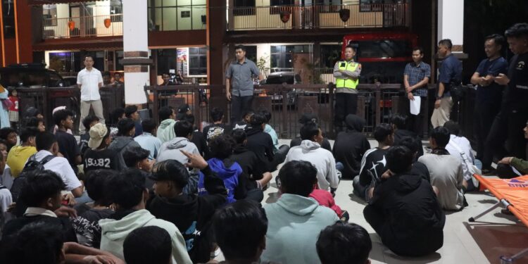 Polres Demak Amankan Warga dan Pelajar yang Diduga Hendak Demo Anarkis