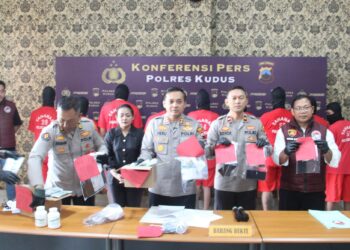 Polres Kudus Tangkap 11 Pengedar dan Pengguna Narkoba, Terancam 15 Tahun Penjara