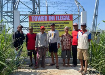 Warga Trikoyo Pati Protes Pendirian BTS, Sebut Tak Ada Sosialisasi hingga Kompensasi