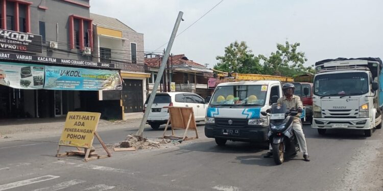 Dalam 3 Hari ada 2 Kecelakaan di Jalan Sudirman Pati, Gara-Gara Gelap?