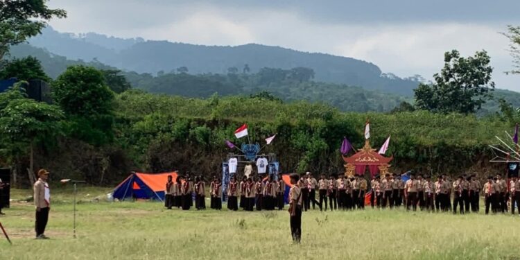 Peringati Maulid Nabi Muhammad SAW, Yayasan As-Salafiyah Lahar Gelar Kemah Bakti