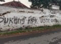 Viral Aksi Vandalisme Dukung KPK Usut Tuntas Kasus Korupsi Kuota Haji di Rembang