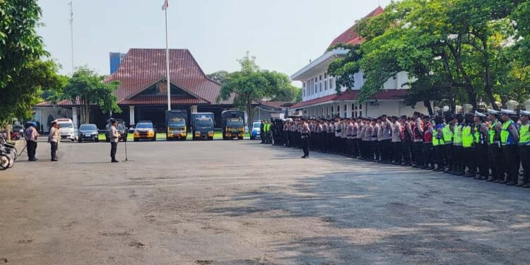 Polresta Pati Kerahkan Ratusan Personel untuk Amankan Aksi JMPPK