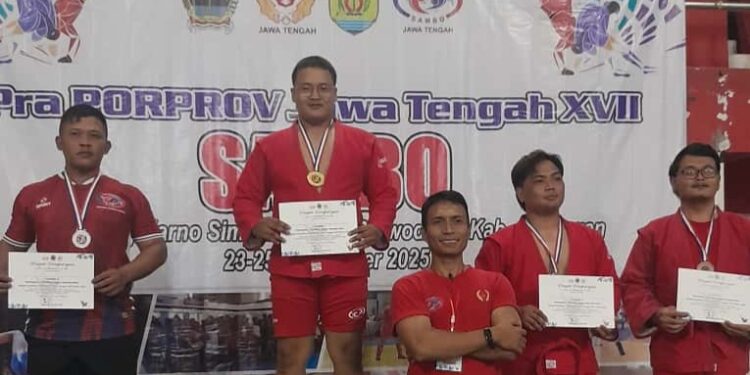 10 Atlet Sambo Kudus Lolos Porprov Jateng 2026