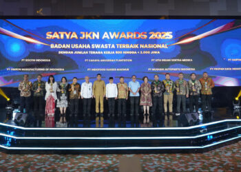 BPJS Kesehatan Beri Apresiasi pada 110 Badan Usaha Paling Patuh Dukung Program JKN
