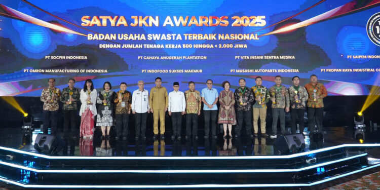 BPJS Kesehatan Beri Apresiasi pada 110 Badan Usaha Paling Patuh Dukung Program JKN