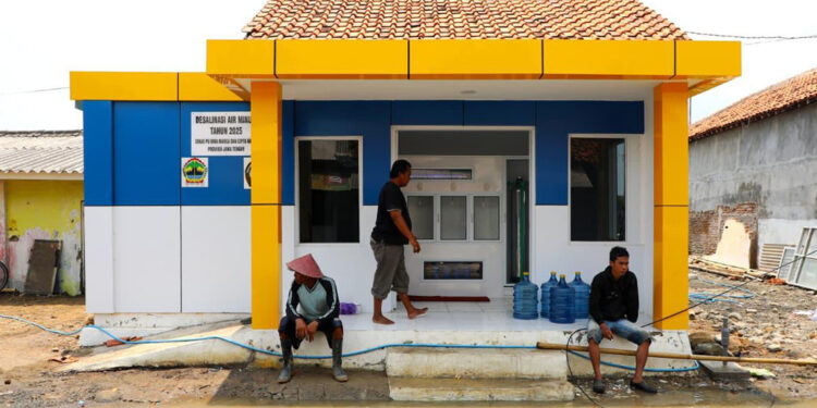 Kesulitan Air Bersih, Warga Brebes Terselamatkan Bantuan Desalinasi Pemprov Jateng