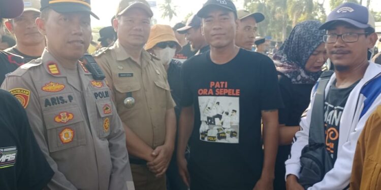 Temui Pendemo, Kapolsek dan Camat Tayu Komitmen Tolak Aksi Premanisme