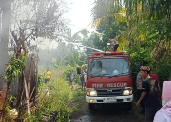 Bakar Sampah, Rumah Warga Pundenrejo Pati Malah Ikut Dilalap Api