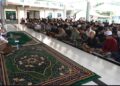 Ratusan Santri PP Al Qaumaniyyah Kudus Doakan Korban Ambruknya Musala PP Al Khoziny
