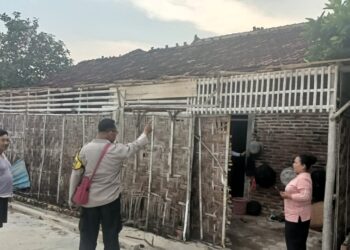 Angin Puting Beliung Terjang Tambahagung Pati, Puluhan Rumah Rusak