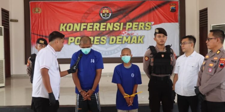 Polres Demak Amankan Tiga Pelaku Pengeroyokan hingga Tewas di Botorejo