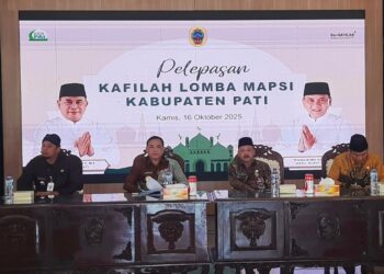 Lepas Kontingen Mapsi Tingkat Jateng, Bupati Sudewo: Kalau Ada Waktu Saya Ikut