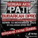 Yayak Gundul Akan Kerahkan 10 Ribu Massa untuk Demo Bubarkan DPRD Pati