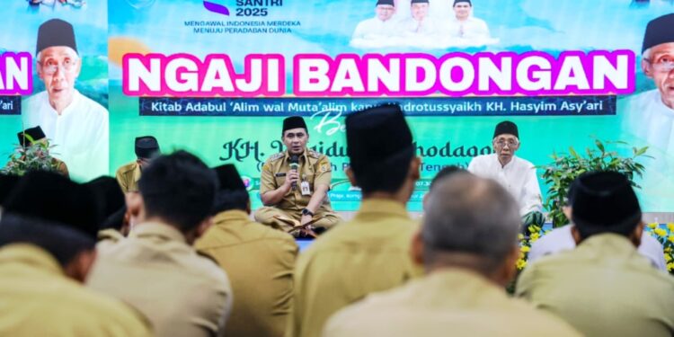 Wagub Taj Yasin Ajak Ponpes Kenalkan Tradisi Santri ke Masyarakat