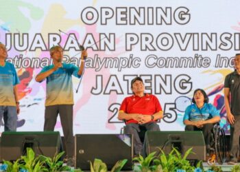 808 Atlet Disabilitas Bersaing jadi yang Terbaik di Kejurprov NPCI Jateng 2025
