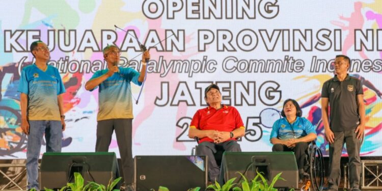 808 Atlet Disabilitas Bersaing jadi yang Terbaik di Kejurprov NPCI Jateng 2025