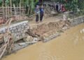 Tanggul Sungai Jebol Sepanjang 35 Meter, Warga Ketitangwetan Pati Waswas
