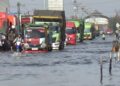 Hari Keempat, Banjir di Jalur Pantura Demak Belum Surut, Kemacetan Capai 3 Km