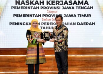 Luthfi dan Khofifah Kerja Sama Jadikan Jateng-Jatim Pusatnya Nusantara