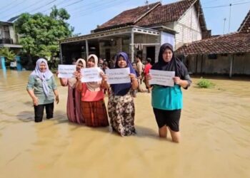 Ratusan Rumah di Ketitangwetan Pati Kebanjiran, Warga Minta Bantuan ke Presiden