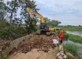 Pembuatan Tanggul Darurat di Ketitangwetan Pati Capai 45 Persen