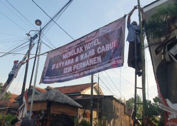 Warga Puncel Pati Kembali Demo Tuntut Hotel D’Ayanna Ditutup