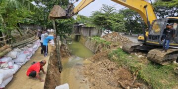Perbaikan Tanggul Sungai di Ketitangwetan Pati Ditarget Selesai 10 Hari