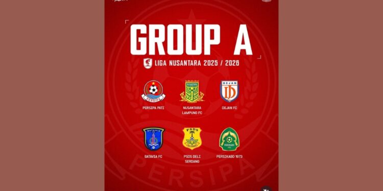 Persipa Masuk Grup A Liga Nusantara, Kick-Off 1 Desember